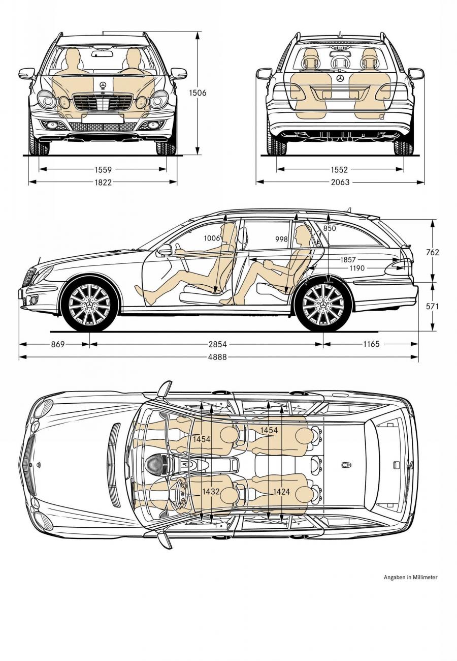  Mercedes-Benz E-Class Estate 2007 года  (фото 10 из 43)